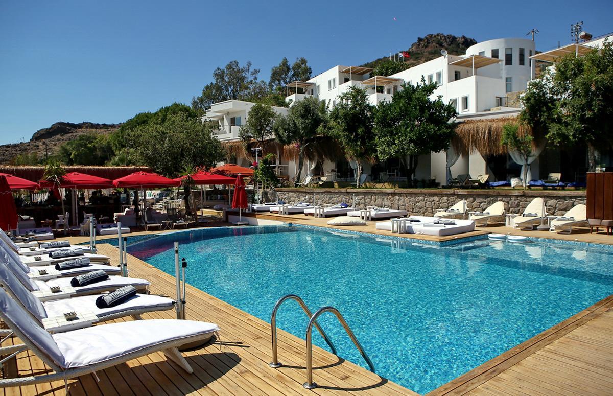 Moon Beach Otel Yalıkavak Exterior foto